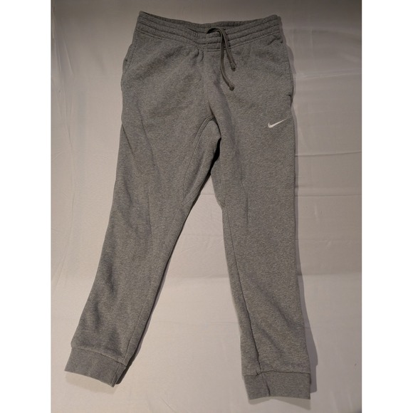 Nike Other - Nike Sportswear Club Fleece Joggers Mens Large Grey Sweatpants Swoosh Logo